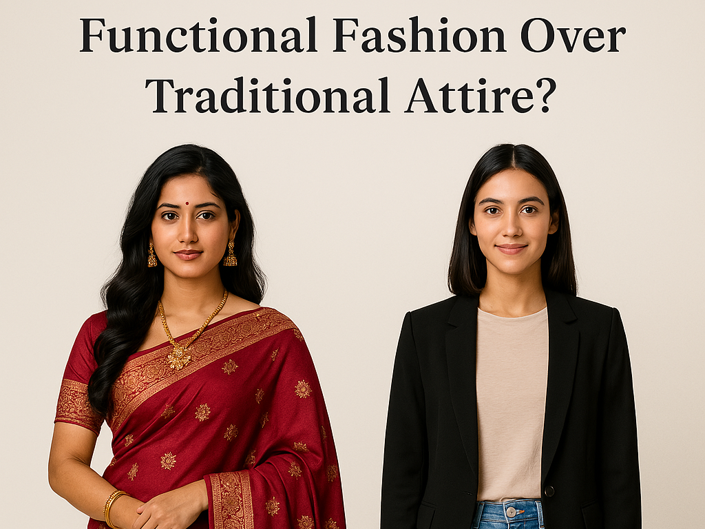 Why Indian Women are Choosing Functional Fashion Over Traditional Attire?
